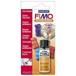 Lak za mase za modeliranje za sjajni 10ml Fimo Staedtler 870301BK blister