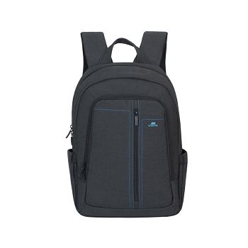 Ruksak RivaCase 15.6" Alpendorf 7560 Black laptop Canvas backpack