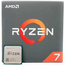 AMD CPU Desktop Ryzen 7 8C/16T 3700X (4.4GHz,36MB,65W,AM4) box with Wraith Prism cooler