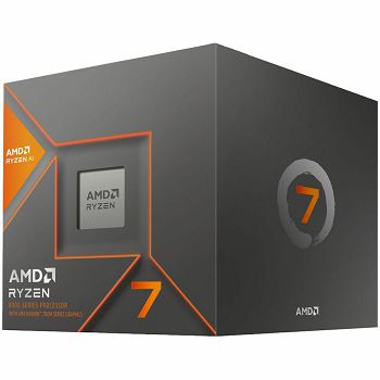 AMD CPU Desktop Ryzen 7 8/16T 9700X (3.8GHz/5.5GHz,40MB,65W,AM5) box, with Radeon Graphics