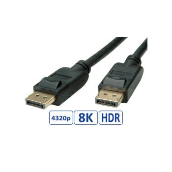 Roline DisplayPort kabel M/M, v1.4, 8K, 5.0m
