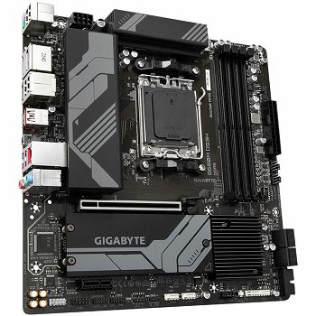 GIGABYTE Mainboard Desktop B650M DS3H (AM5, 4DDR5 128GB, 1x PCI-E 4.0 x16x16, 1x PCI-E 3.0 x16x1, 4x SATA, 2x M.2 PCIe 4.0, 1xUSB 3.2 Gen2, 4x USB 2.0, 1xUSB 3.2 Gen2 Type-C, 1xHDMI, 1xDP, 2.5GbE LAN,