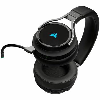 Corsair Gaming Virtuoso RGB Wireless High-Fidelity Gaming Headset, Carbon (EU Version)