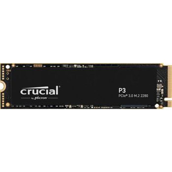 Crucial 500 GB M.2 SSD, P3 Plus 3D-NAND NVMe Gen. 4x4