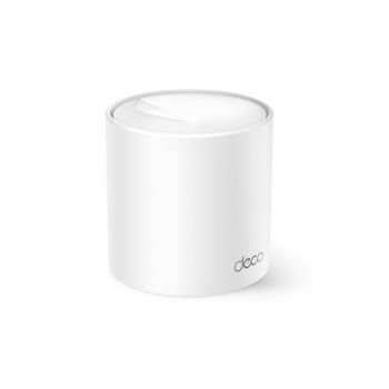 TP Link Deco X10 (1 pack) AX1500 Whole Home Mesh Wi-Fi 6 System, 300 Mbps (2.4 GHz) , 1201 Mbps (5GHz), 2x Gigabit port, Router/AP mode, Alexa & Google Assistant Supported