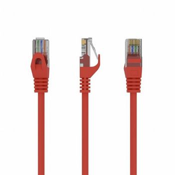 Gembird Cat6 UTP Patch cord, red, 0,25 m