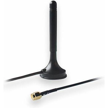 Teltonika WiFi Outdoor Magnetic RP-SMA Antenna, 1.5 m Cable, 2dBi gain