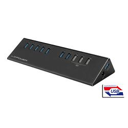 LC-Power 10x USB 3.0 hub + strujni adapter