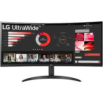 LG 34", 34WR50QK, 2x HDMI, DP, 100Hz, HDR10, WQHD