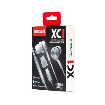 Maxell XC1 USB-C slušalice, bijele