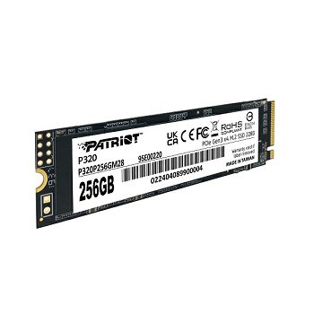 Patriot SSD P320 R2200/W1200, 256GB, M.2 NVMe